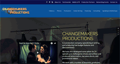 Desktop Screenshot of changemakersproductions.com